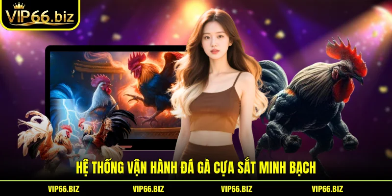 Hệ thống vận hành đá gà cựa sắt minh bạch
