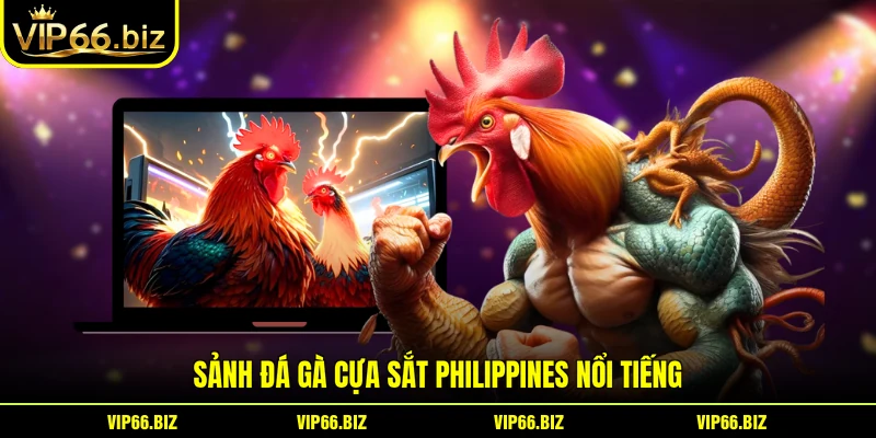 Sảnh đá gà cựa sắt Philippines nổi tiếng